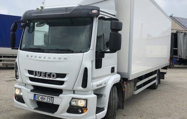 IVECO 120E25 E6 DOBOZ EMELŐHÁTFAL BÉRELHETŐ